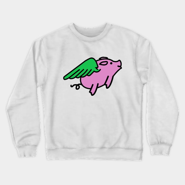 Alternative Pigs Crewneck Sweatshirt by kundesign